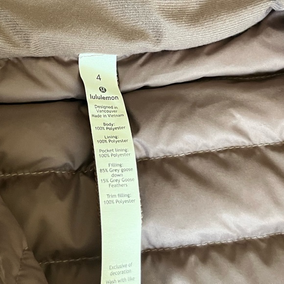 Lululemon Pack It Down Long Jacket 4 - Picture 4 of 6